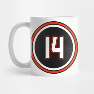 Adam Henrique Number 14 Jersey Anaheim Ducks Inspired Mug